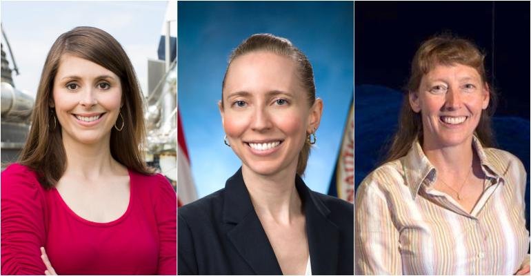 Three Women who have contributed to the ISS and NASA