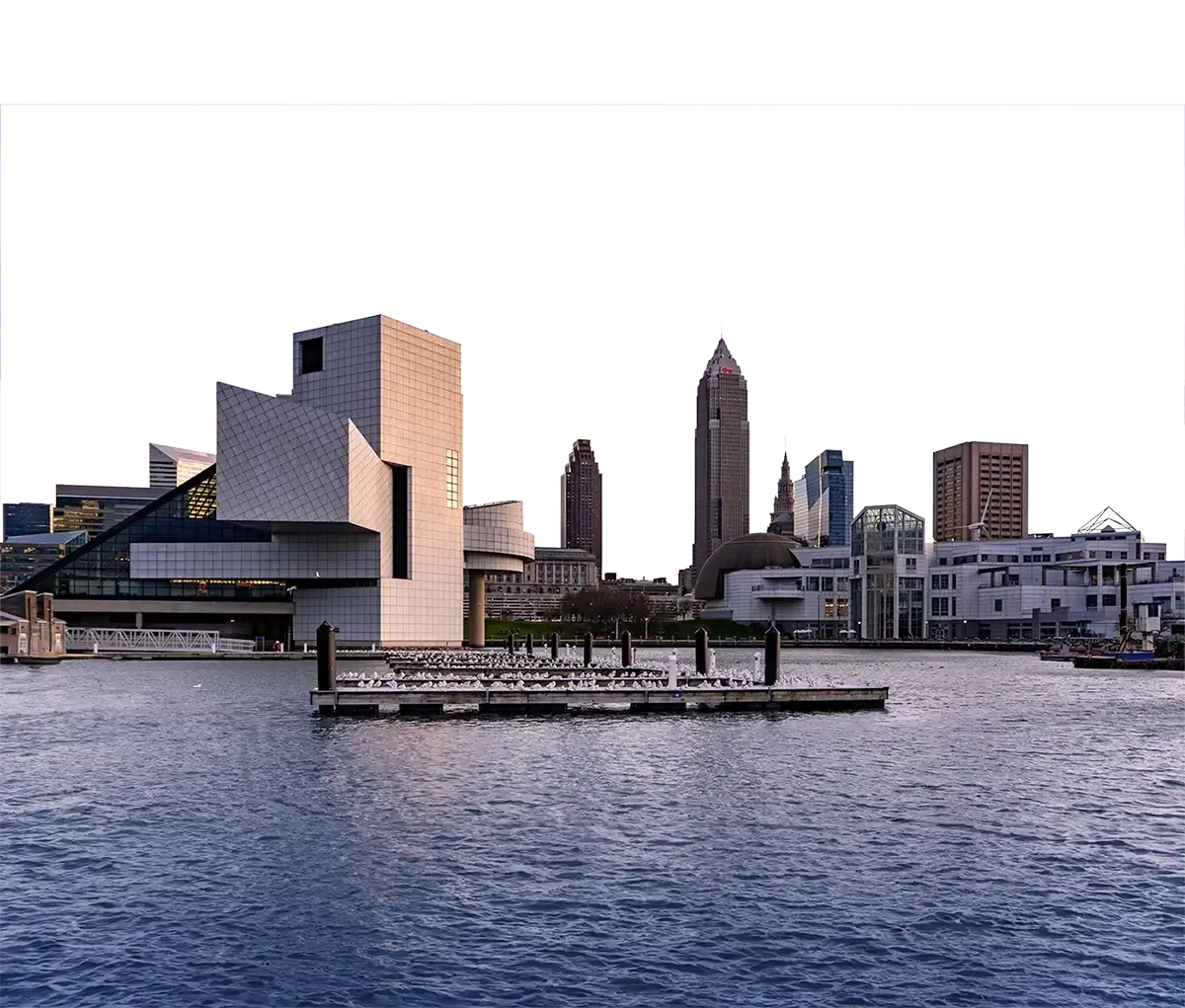 Cleveland Shore Skyline