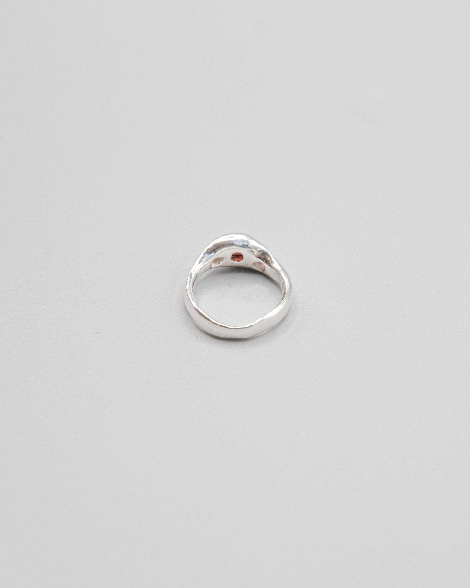 Trila Ring Silver Garnet Topaz