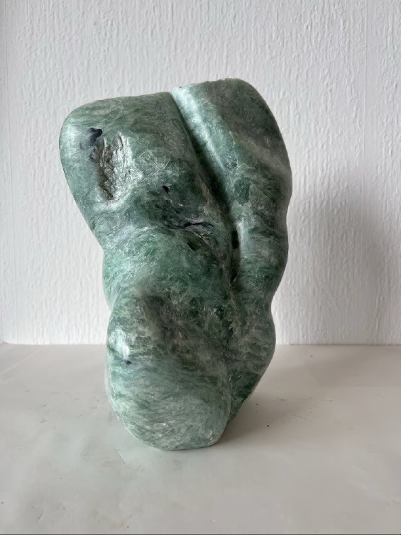 Goddess, 2019. Soapstone by Barbara Walker.