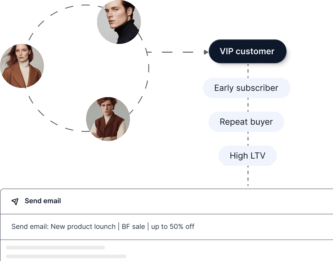 An illustration in the app outlines the customer journey, showcasing various touchpoints and user experiences.
