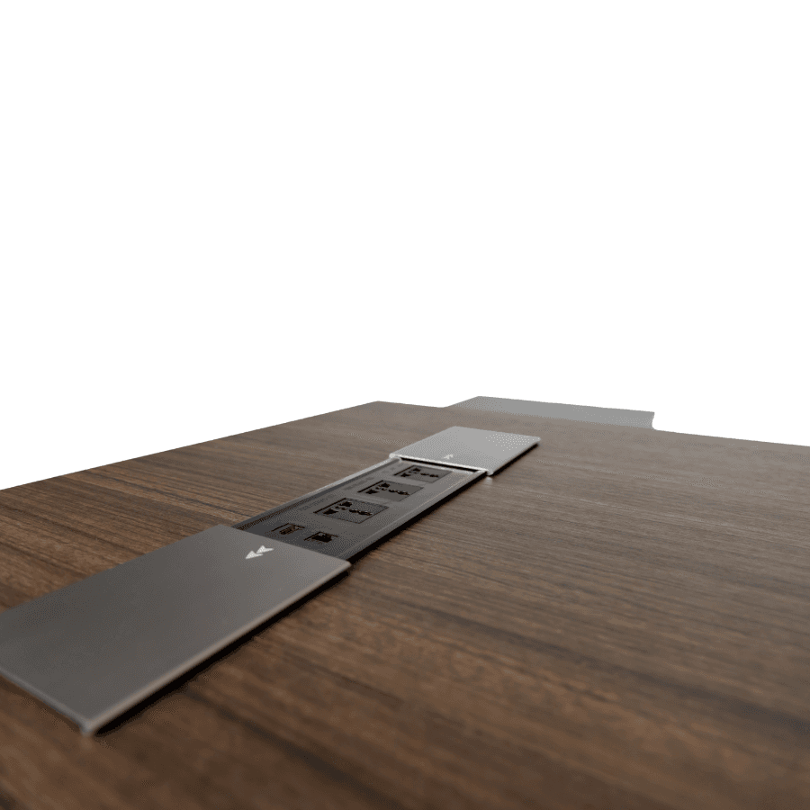 Escritorio Ejecutivo Credenza 180×165 — vista 6