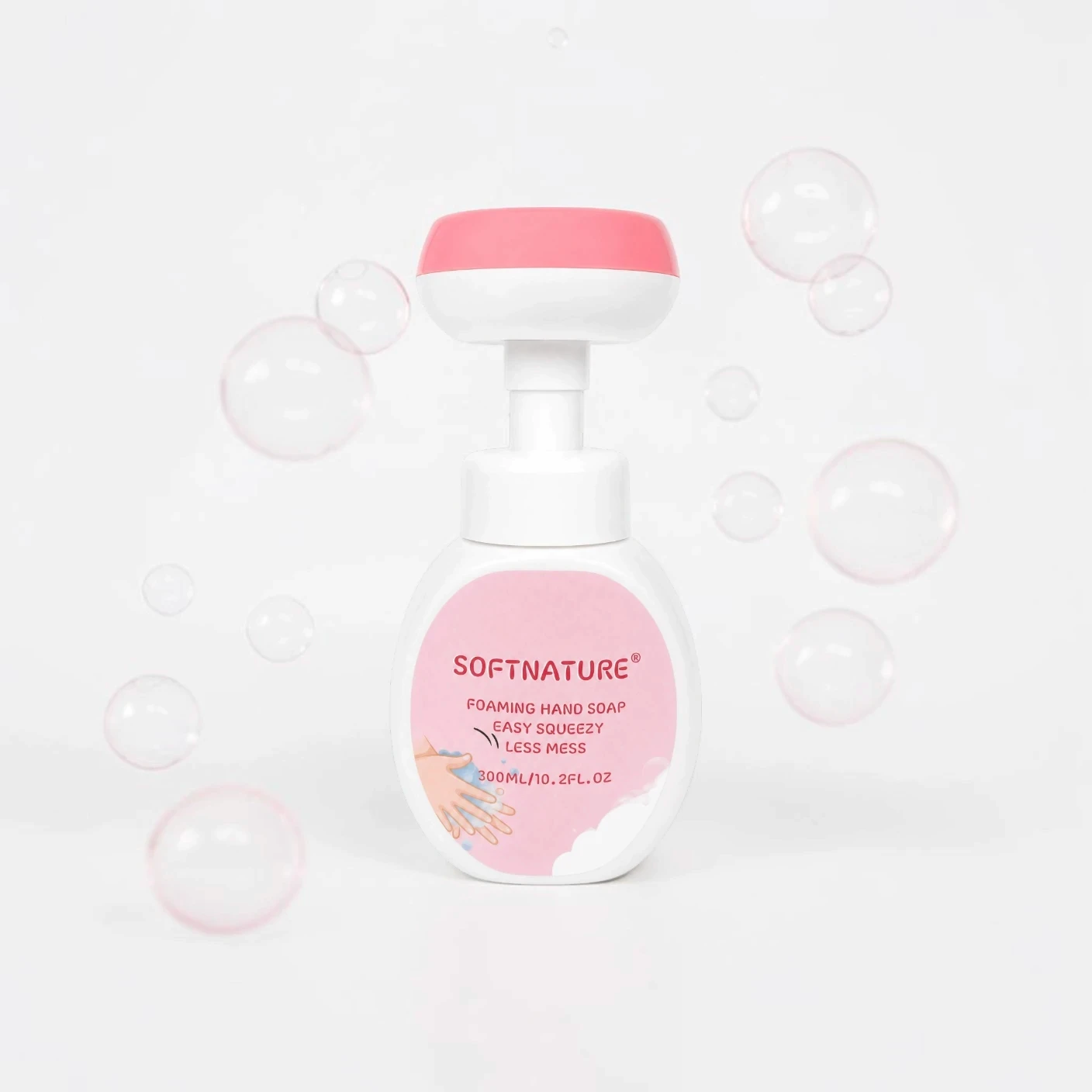 Custom packaging hand wash for retail chains