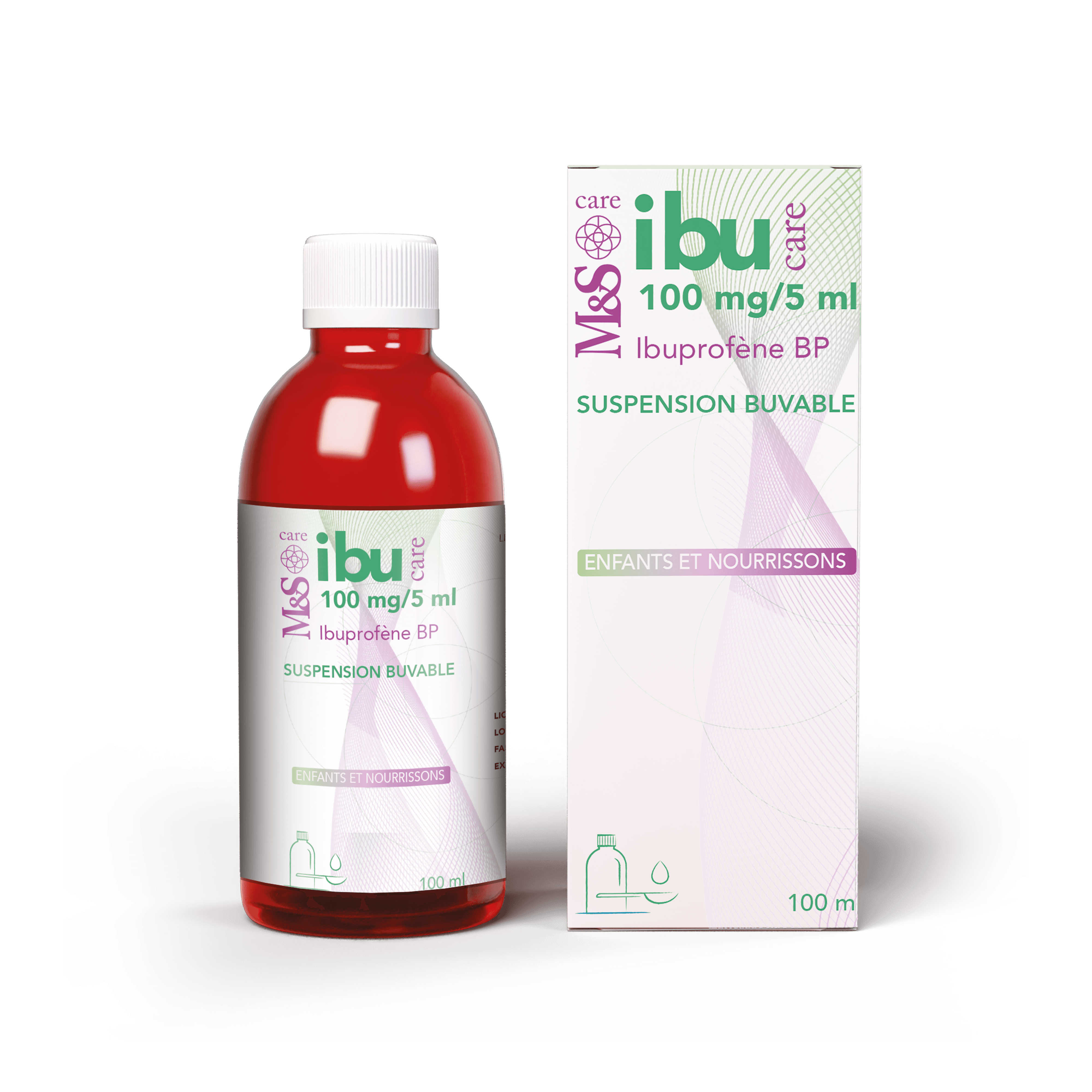 Boîte de Ibucare 100mg M&S Care