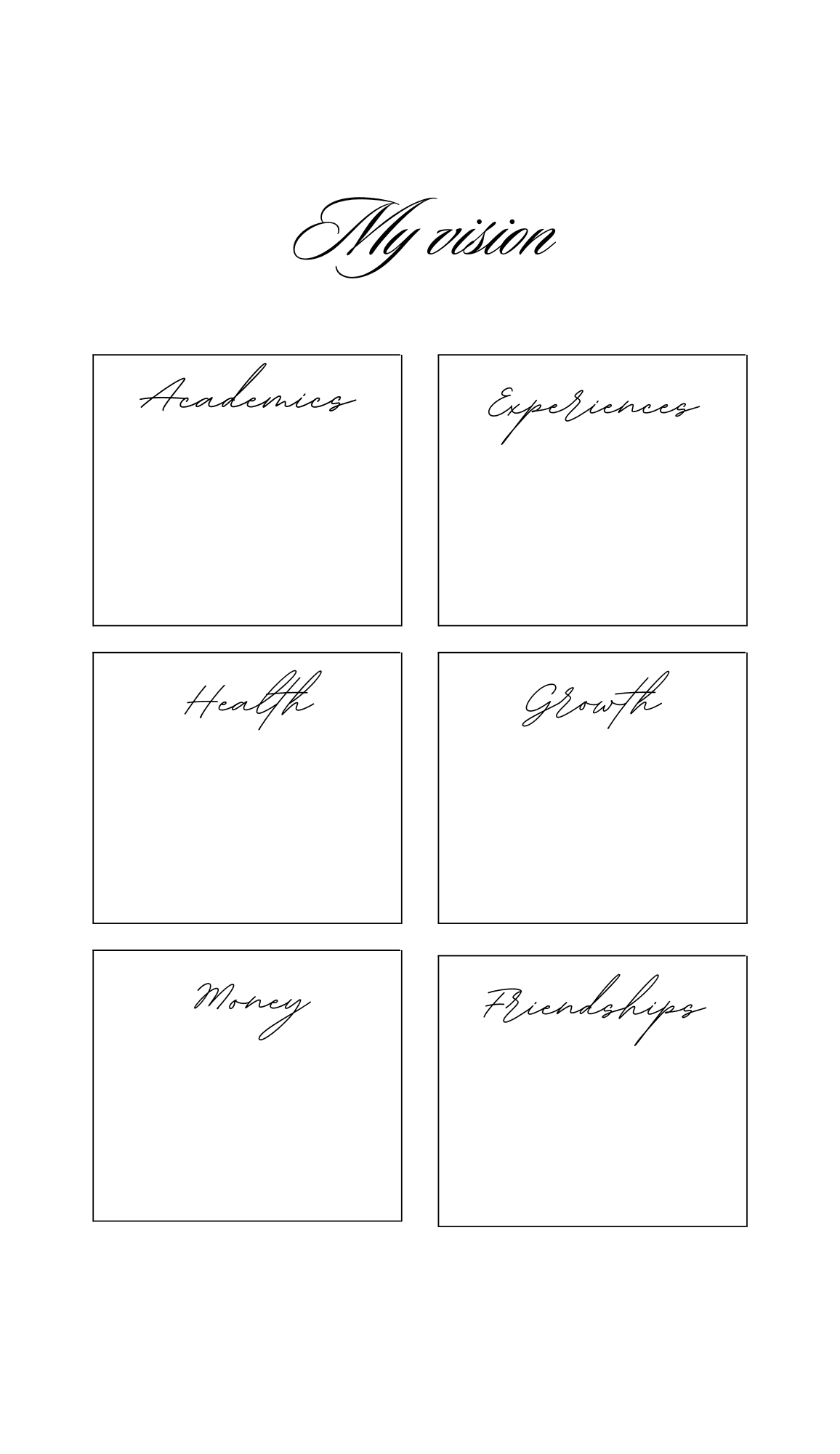 The Daily Flow Agenda Leo Print study organizer pages