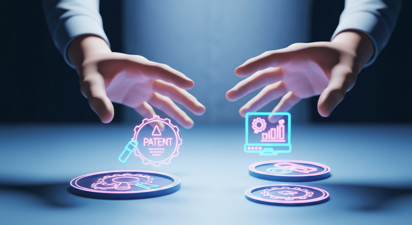 Types of intellectual property icons