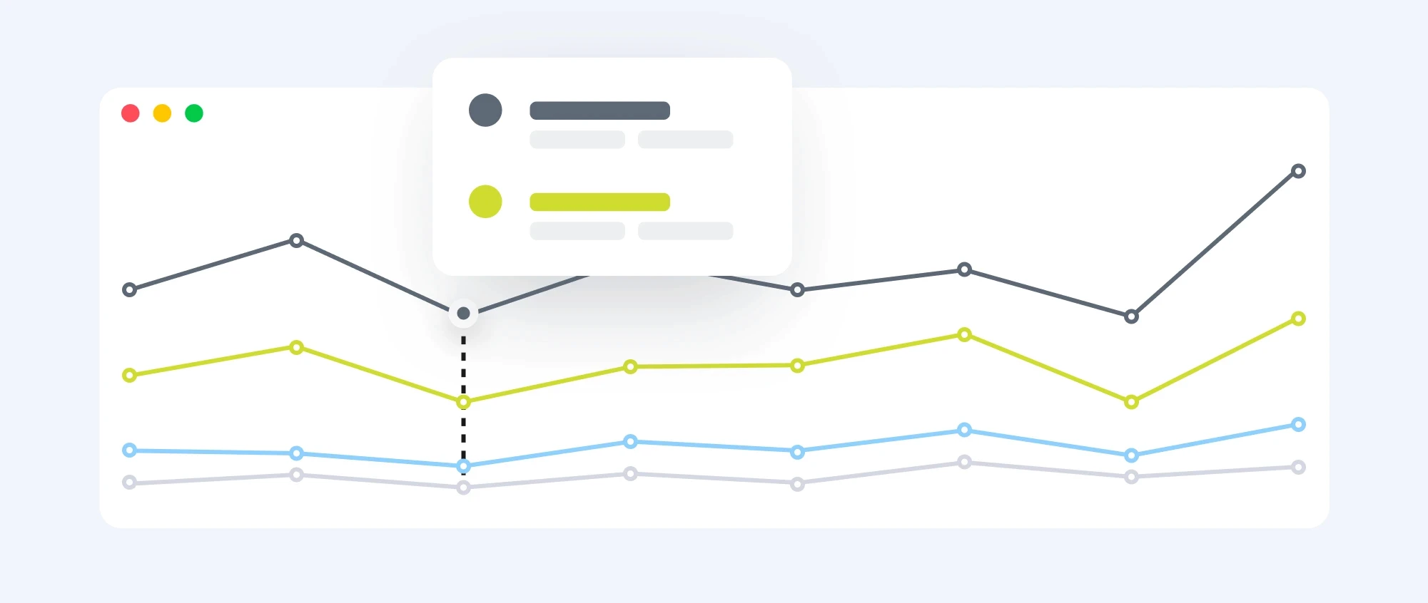 데이터라이즈 에이전트 답변 화면