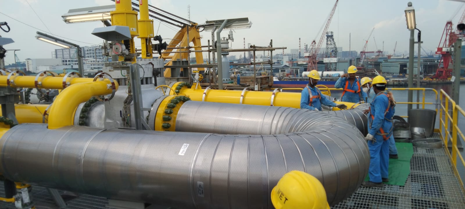 Protective Metal Cladding for Oil and Gas Facilities