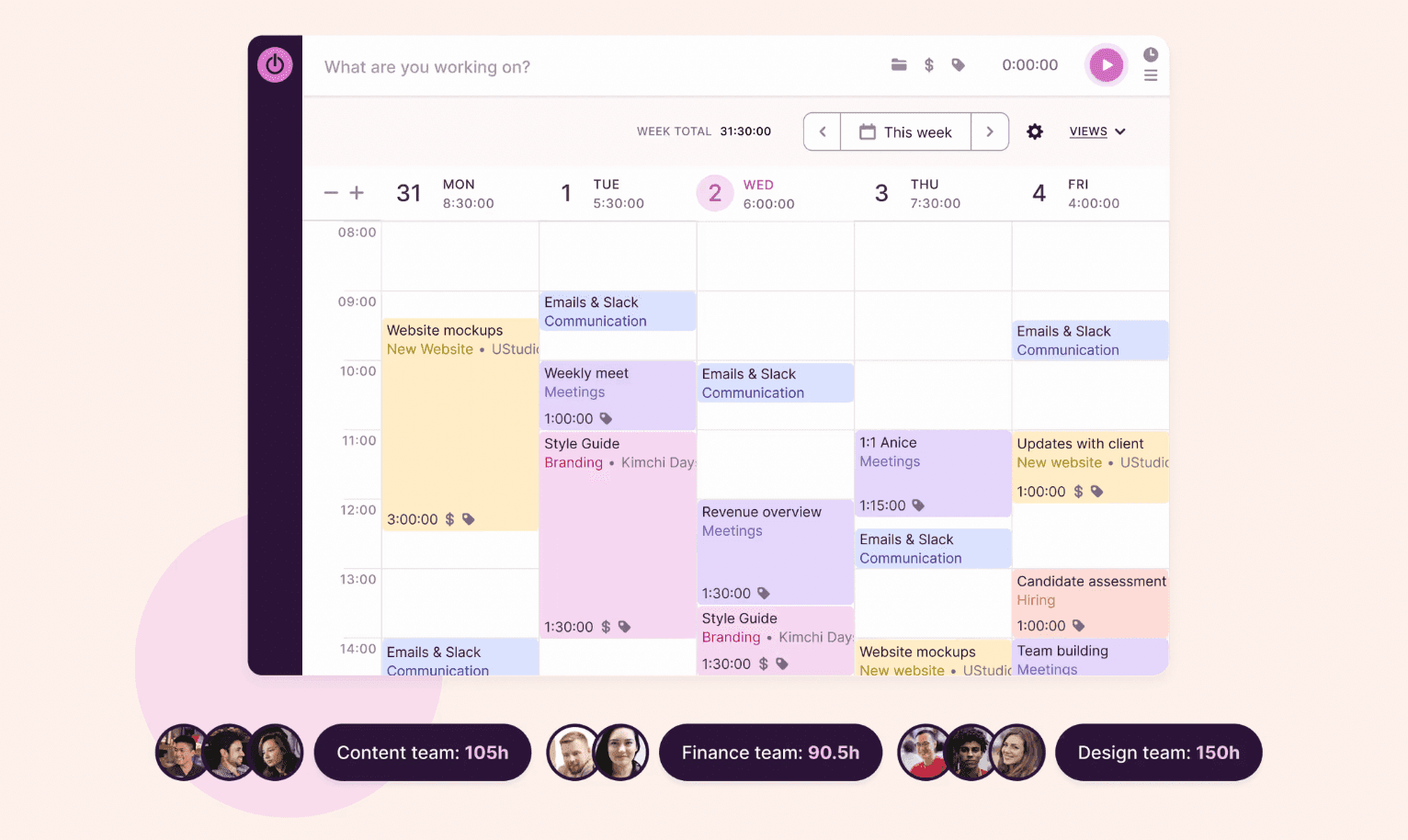 Best Productivity Apps list - Toggl