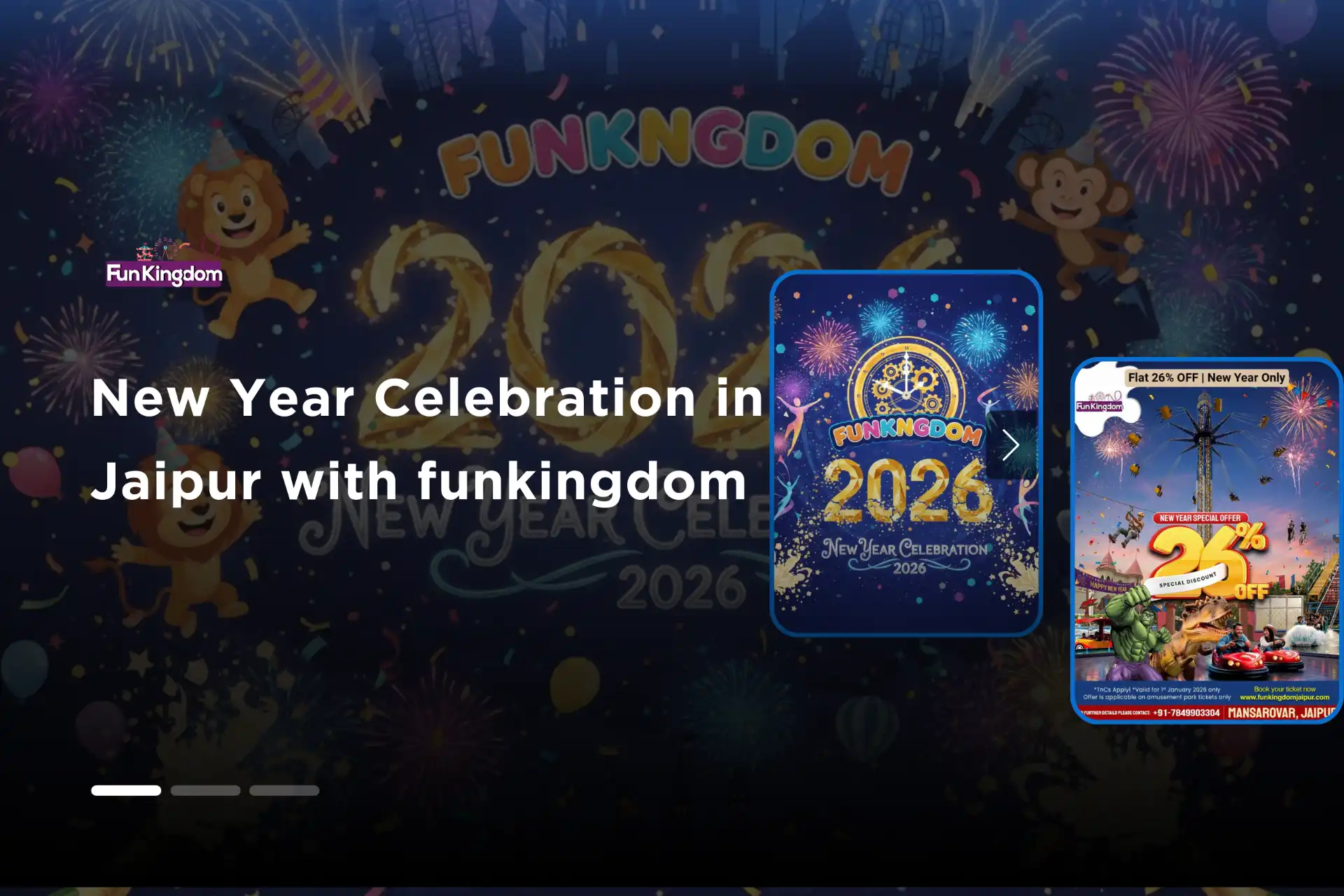 New Year Celebration in Jaipur With Funkingdom