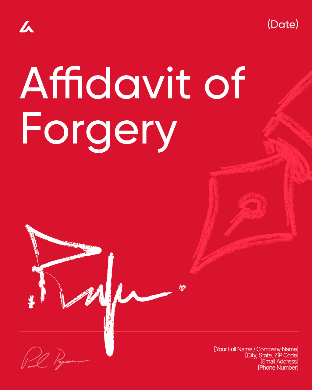 Affidavit of Forgery