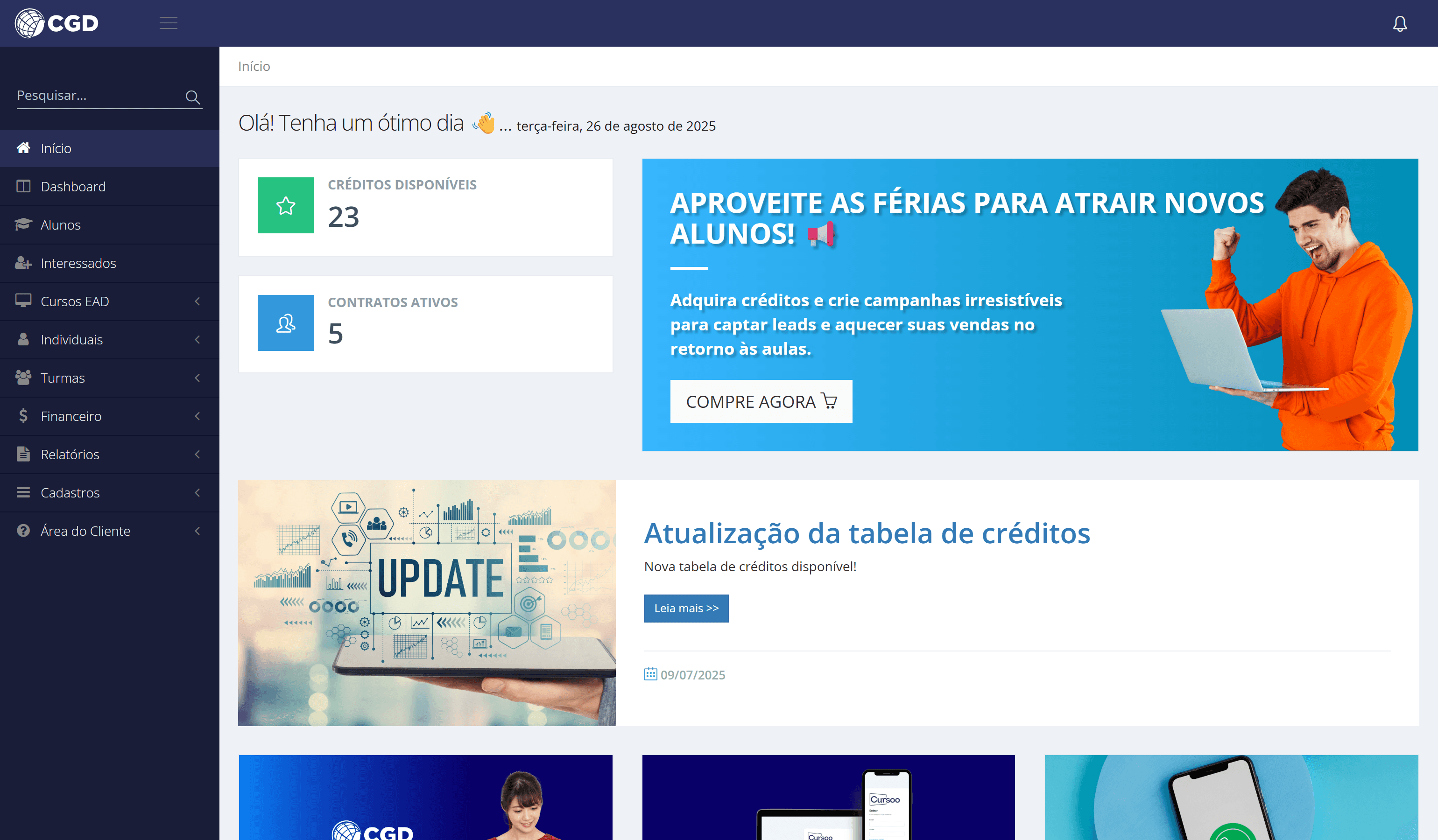 Clario dashboard showing balance, daily spending limit, savings plans, and real-time expense tracking in a modern interface.