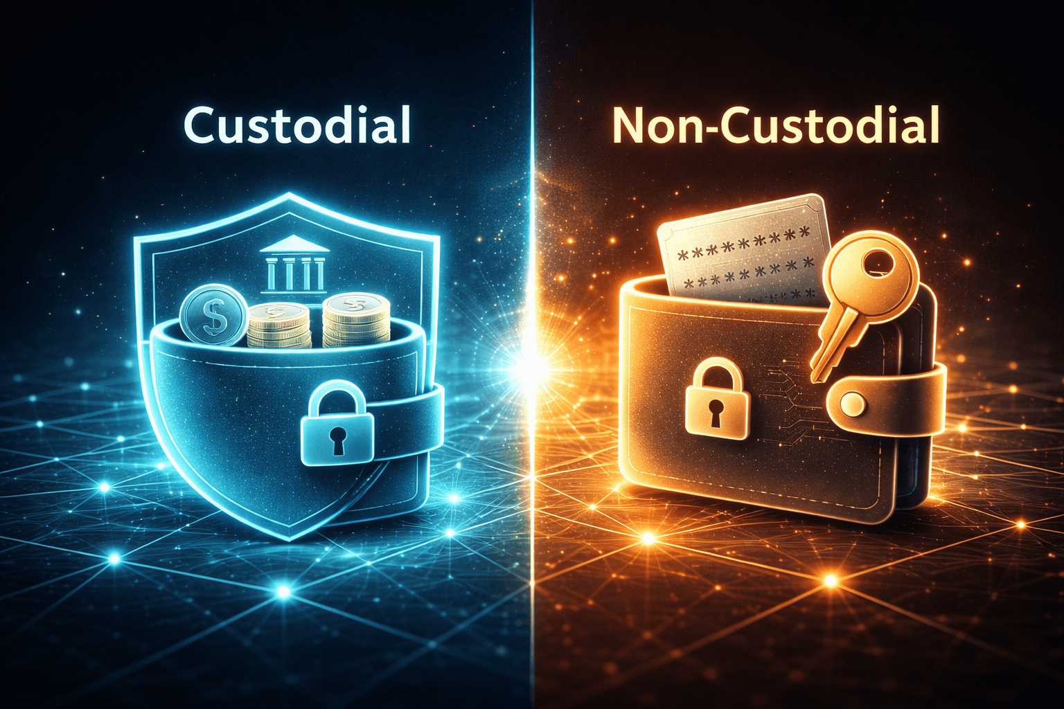 Custodial vs Non-Custodial Wallets