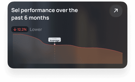 SEL performance for the past 6 months