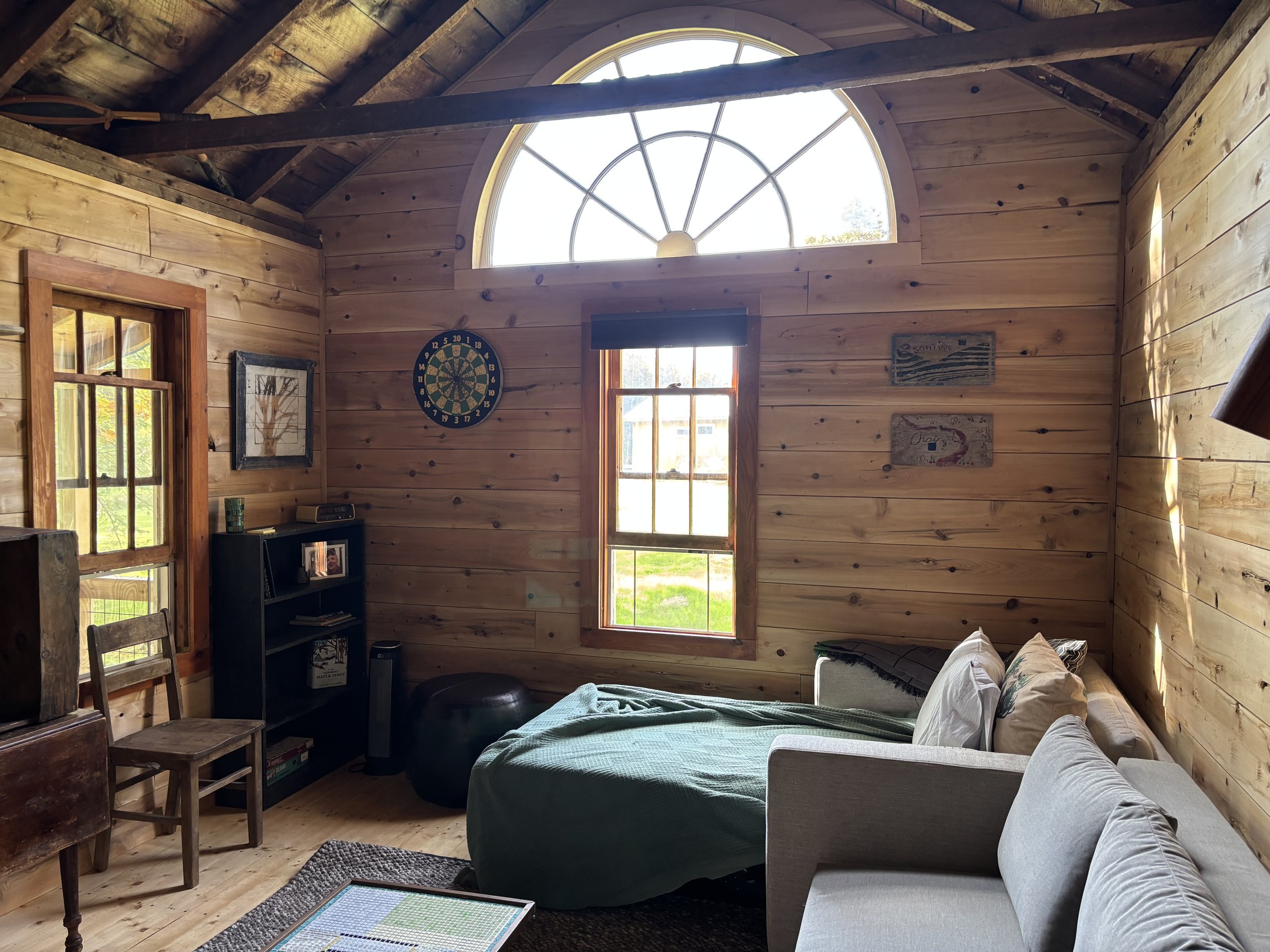 Ken’s Cabin interior