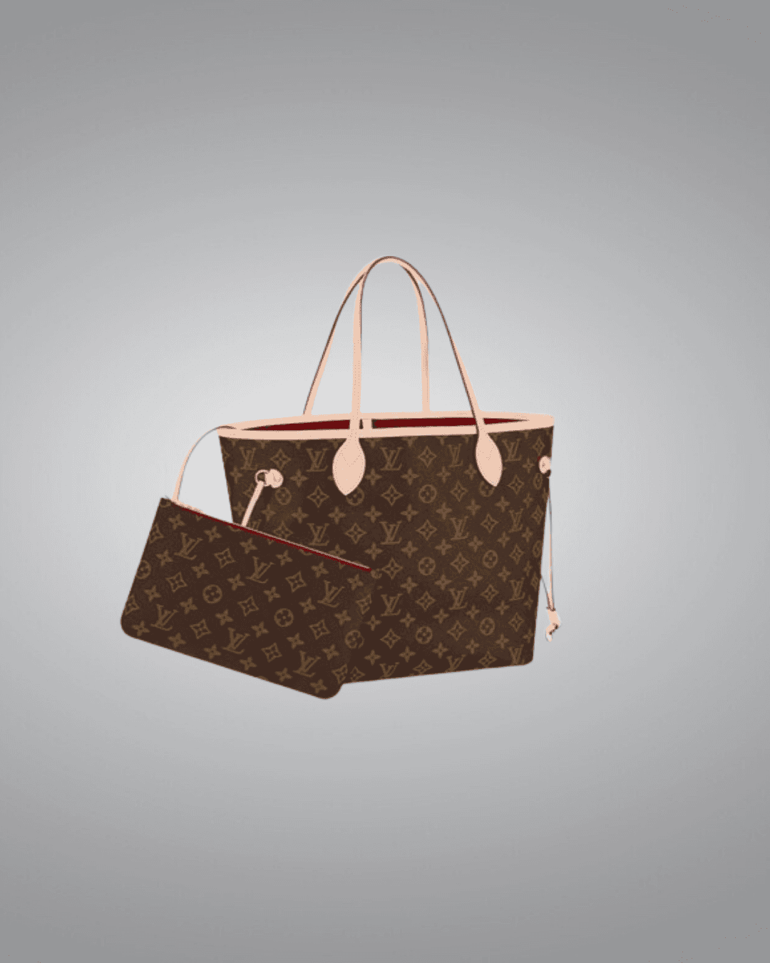 LV Neverfull MM Tote Bag