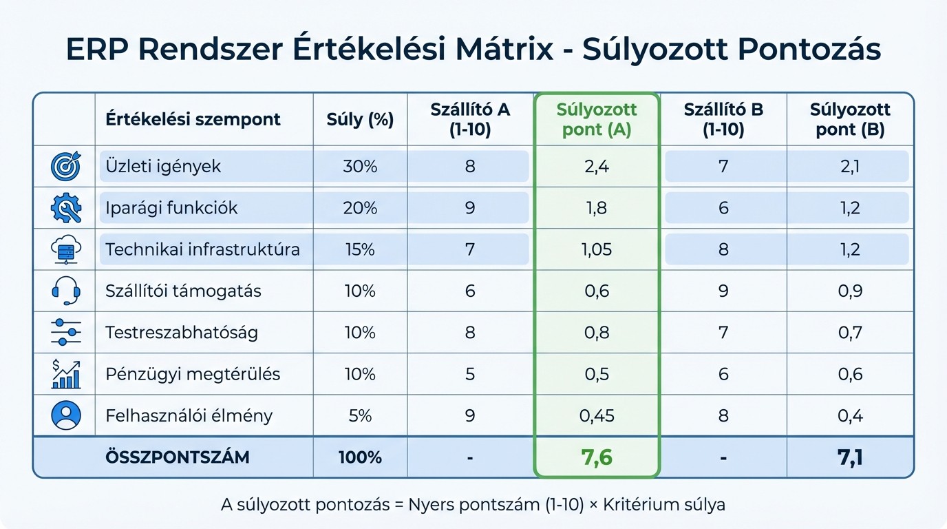 Selecting an ERP system 1