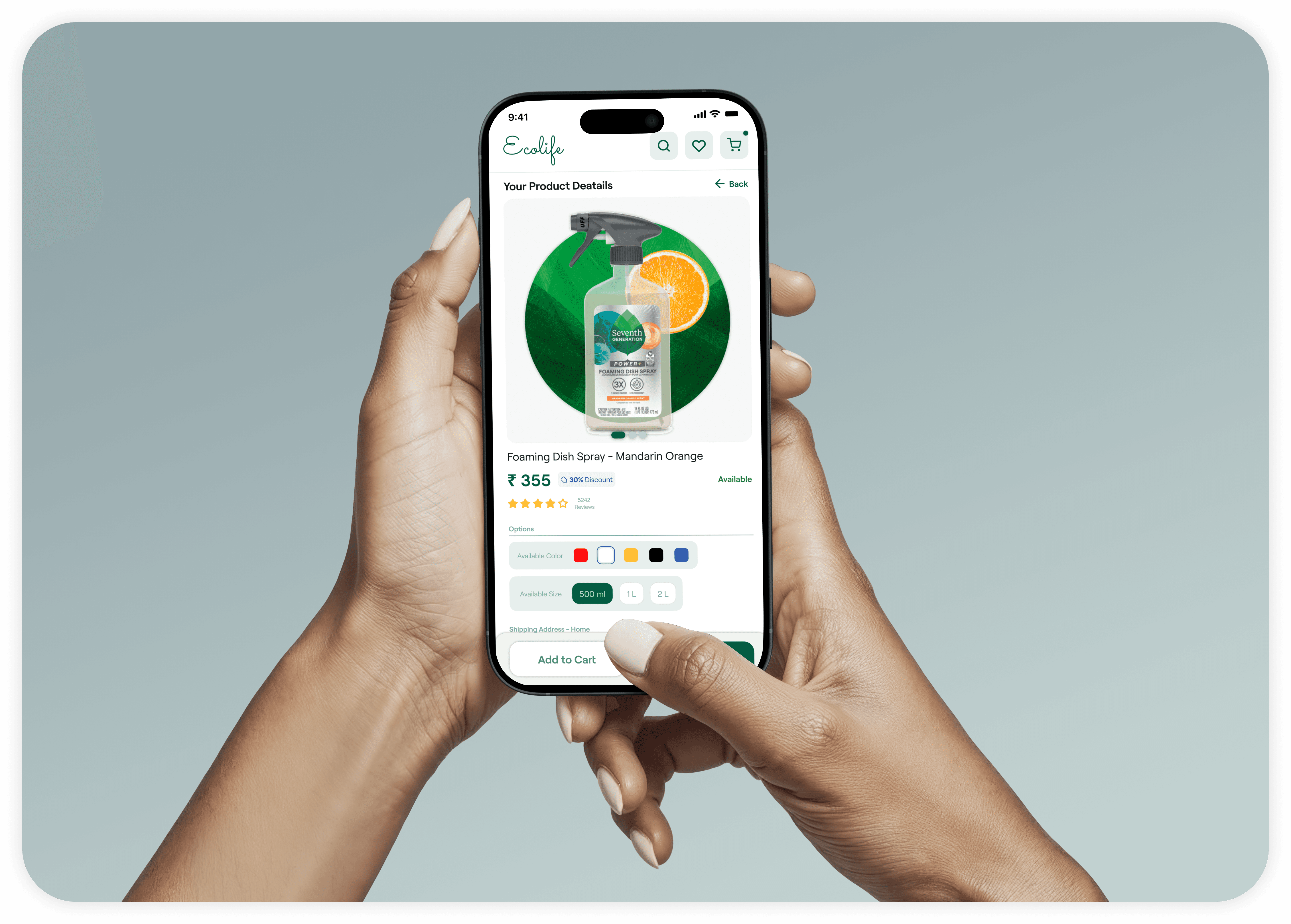 Ecolife Mobile UI