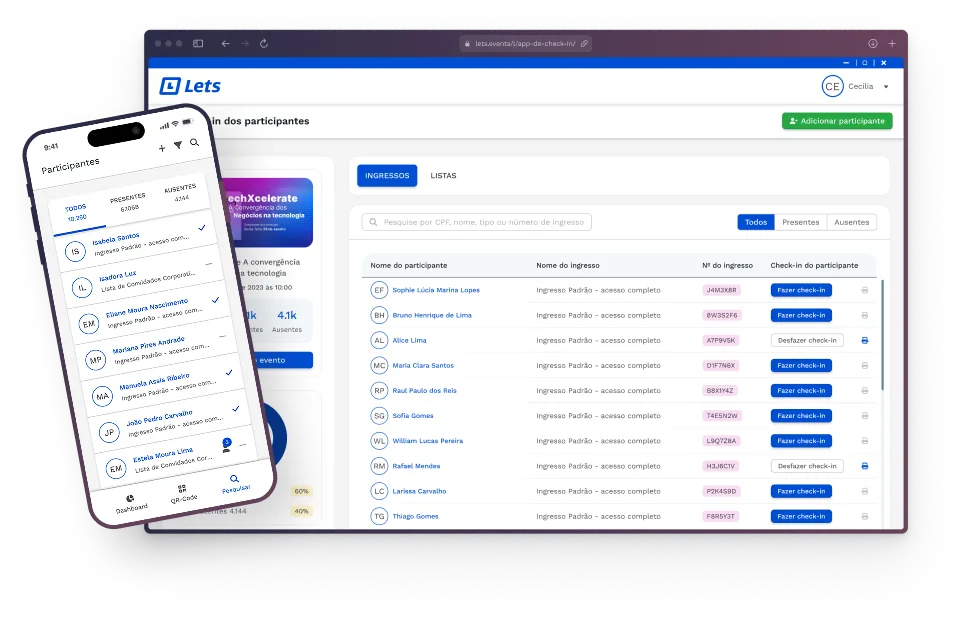tela-de-sistema-de check-in-de-eventos-em-formato-celular-e-desktop