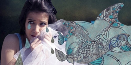 illustrated portrait of Samia Kallidis