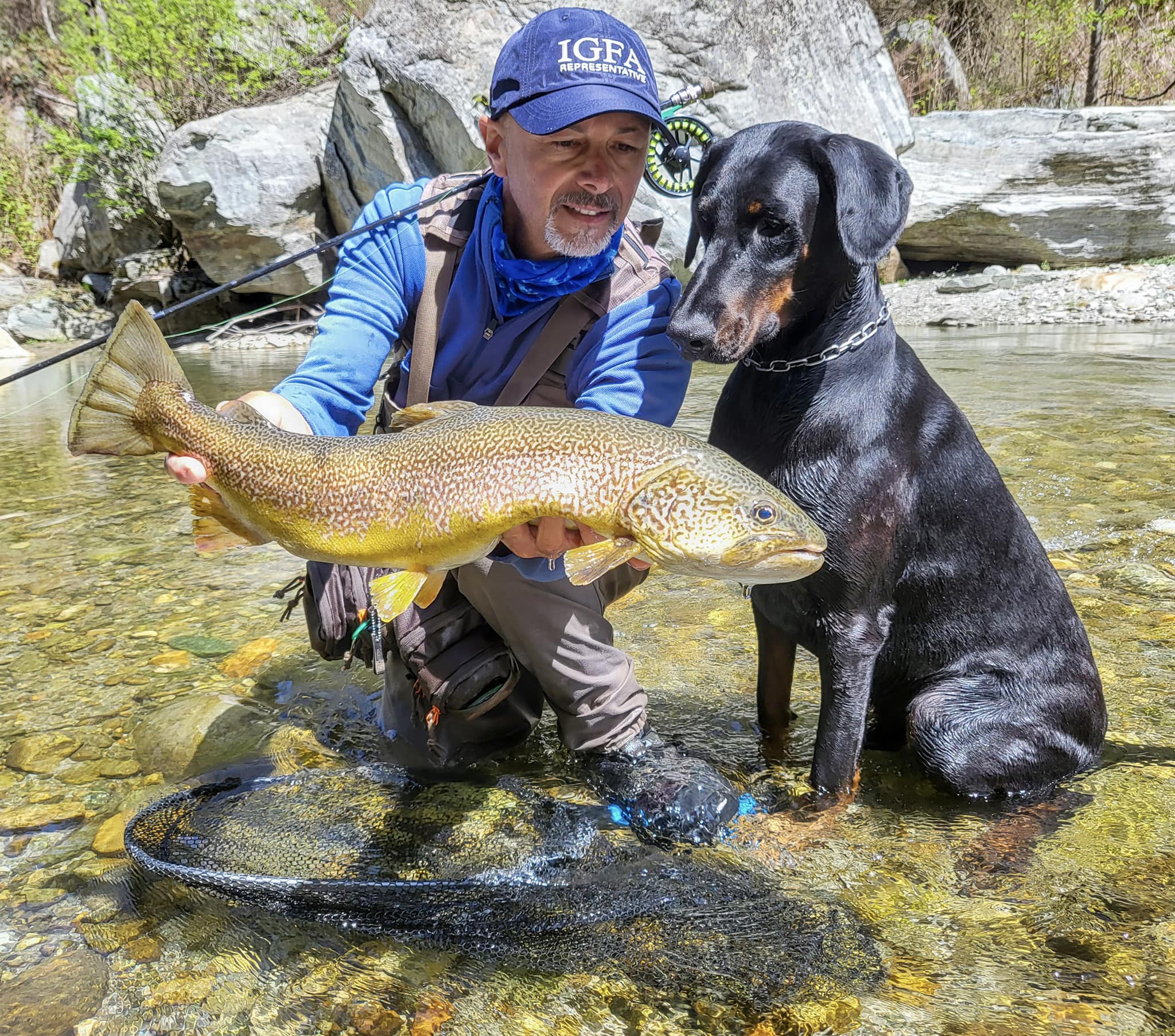 Experience the joy of fly fishing on Italy's Sesia River near Milan, targeting large brown trout, marble trout, and grayling in picturesque waters. Guided by experts in advanced fishing techniques—ideal for an unforgettable Italian outing.