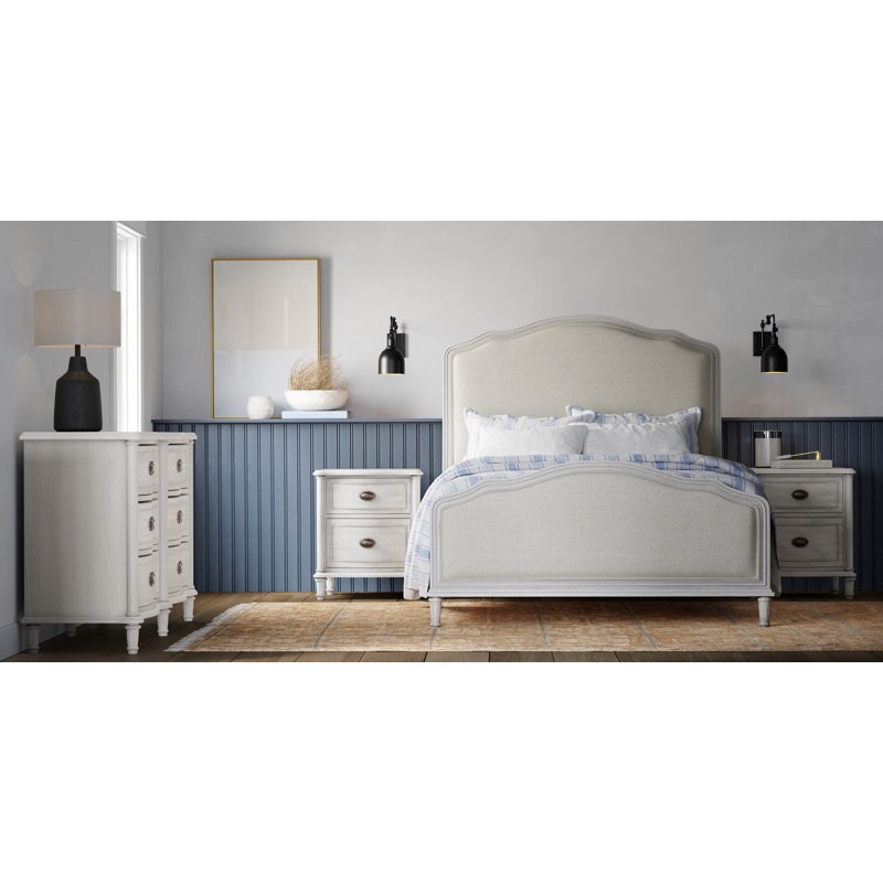 Built with premium materials, the watson upholstered bed ensures lasting comfort and support.