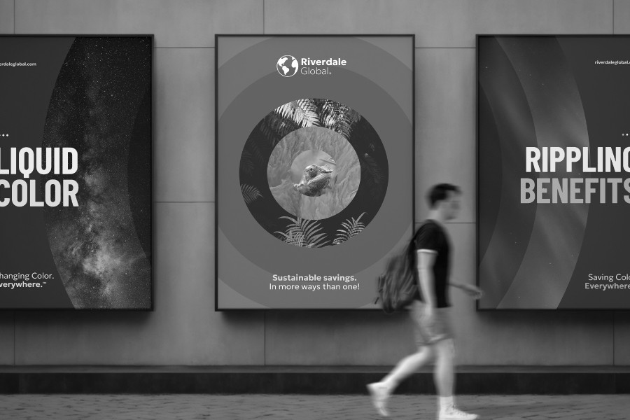 Brand Strategy Riverdale Global poster series