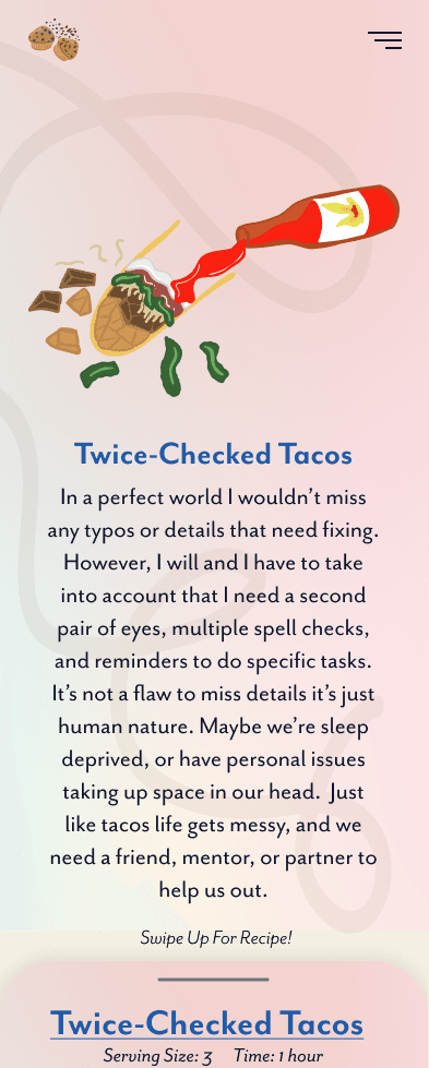 Twice-Checked Tacos