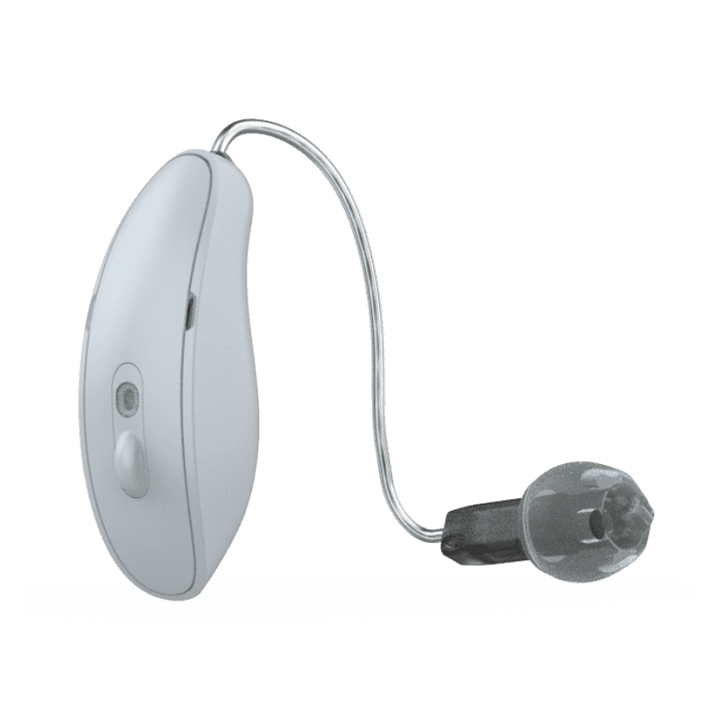 Starkey Genesis AI RIC-312, appareil auditif micro-contour à pile 312, précis et discret. Accompagnement personnalisé Audio Pour Tous.