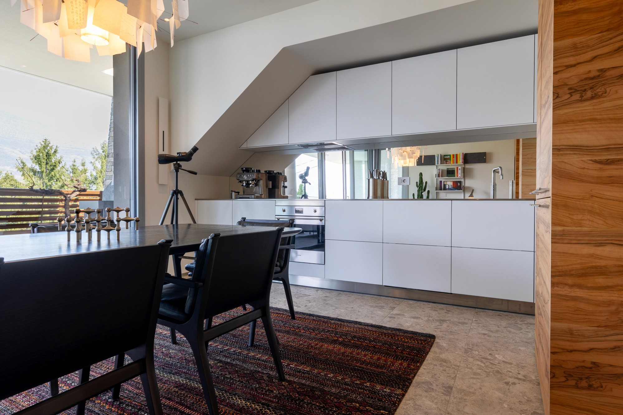 Project showcase image featuring a modern, refined interior.