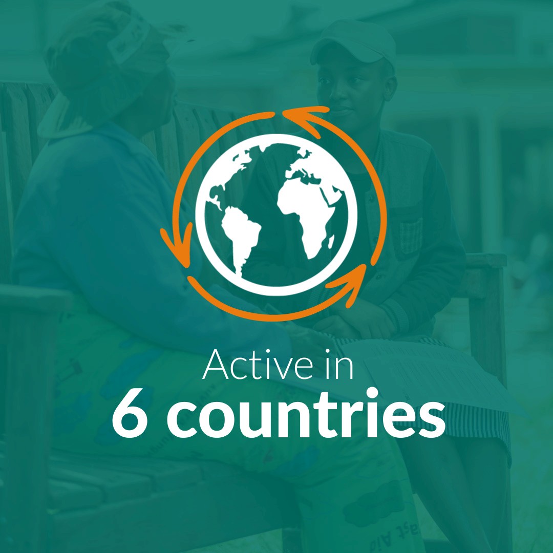 Motion graphic deign still for Vitol Foundation