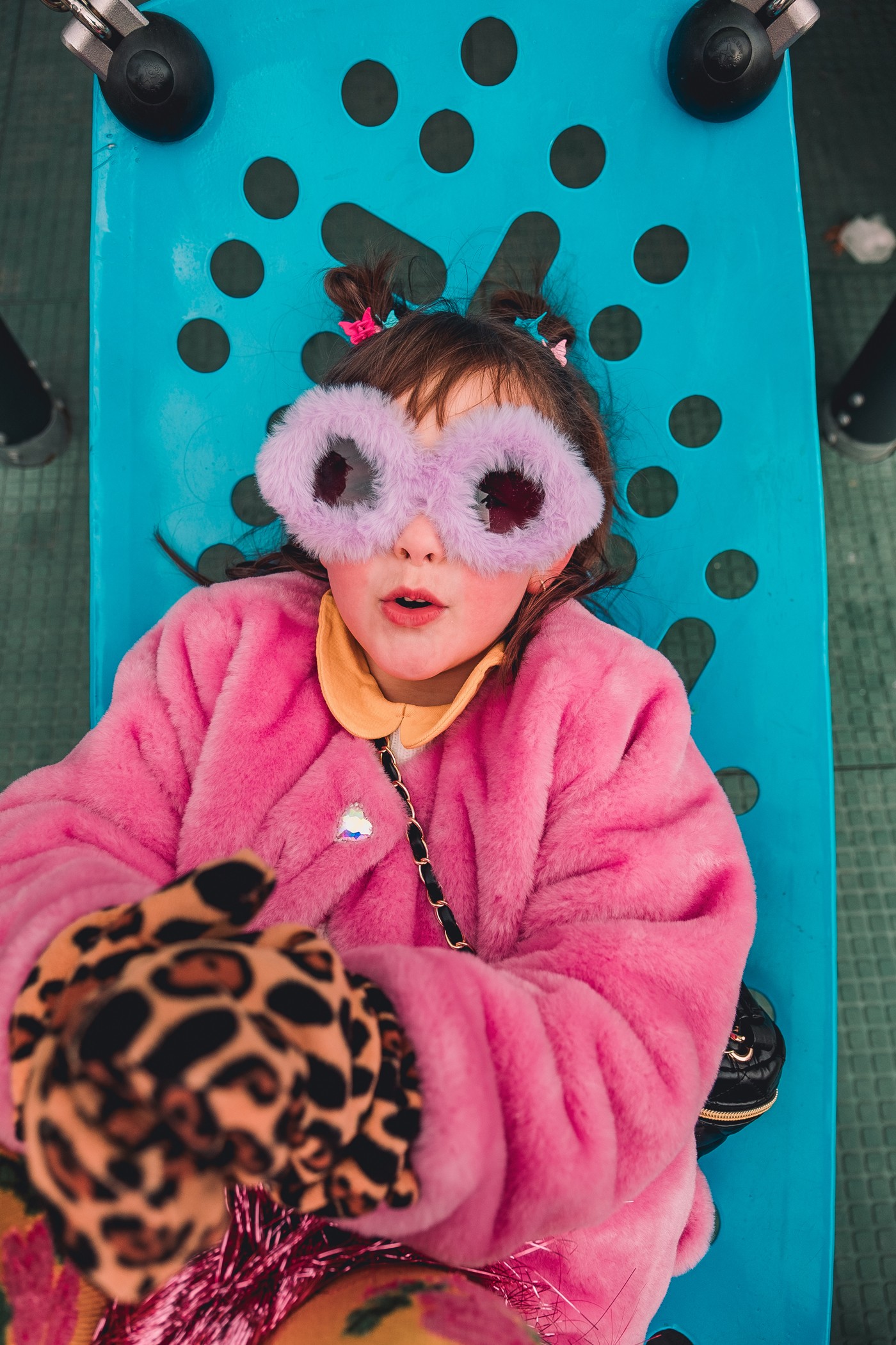 katt-jones-glasses-young-girl-portrait-pink-fur-coat-nyc