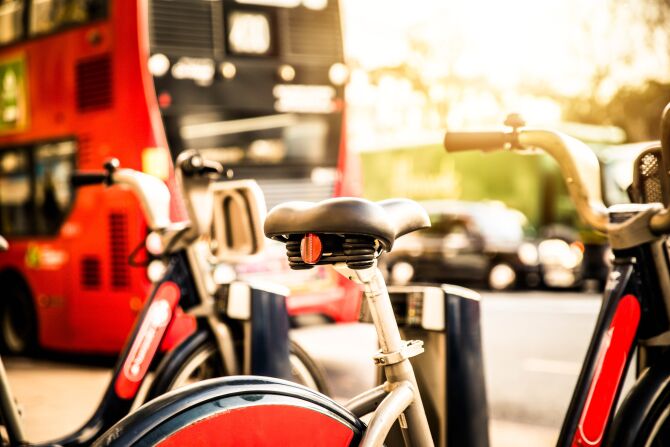 Enjoy a cycle tour through the city