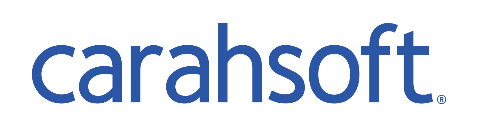 Carahsoft logo with blue lowercase text on a white background.