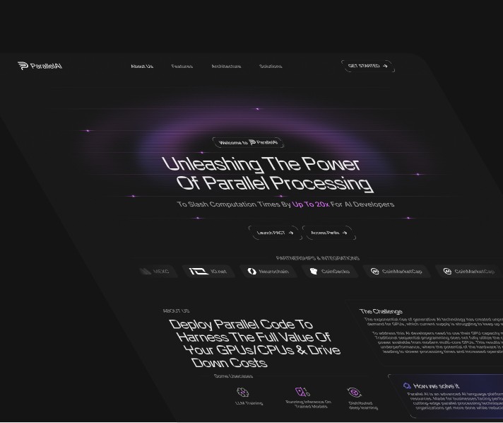 AI ParallelAI Website