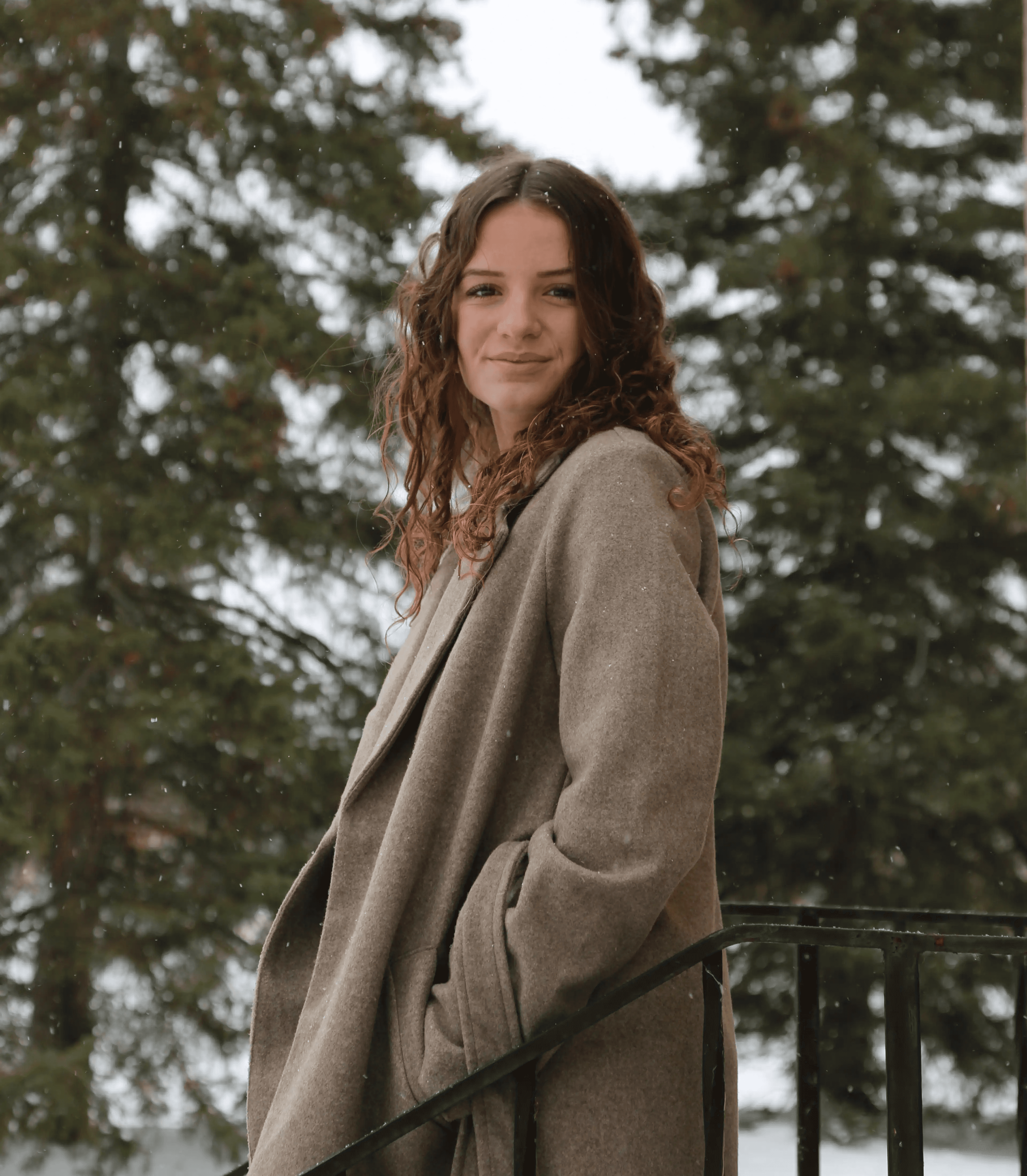 beautiful married couple outdoor