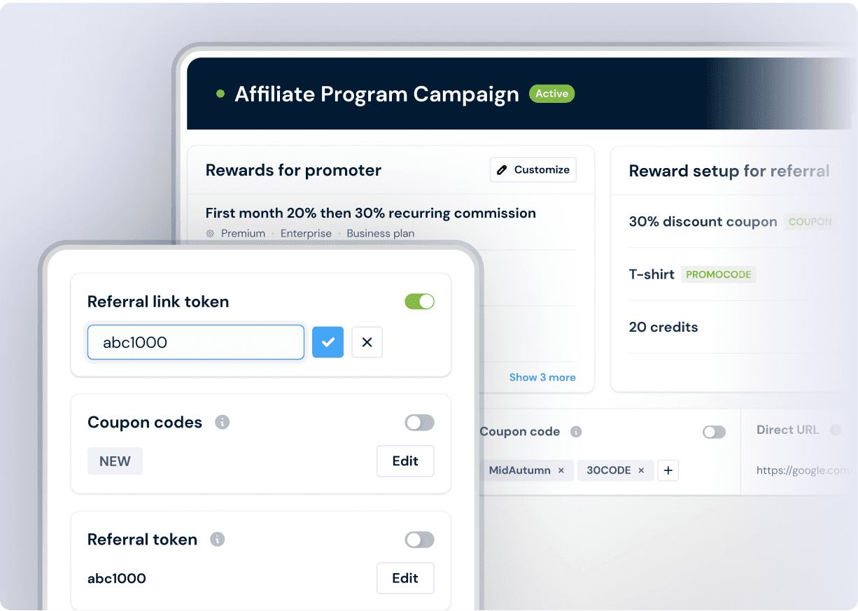 vanity links firstpromoter