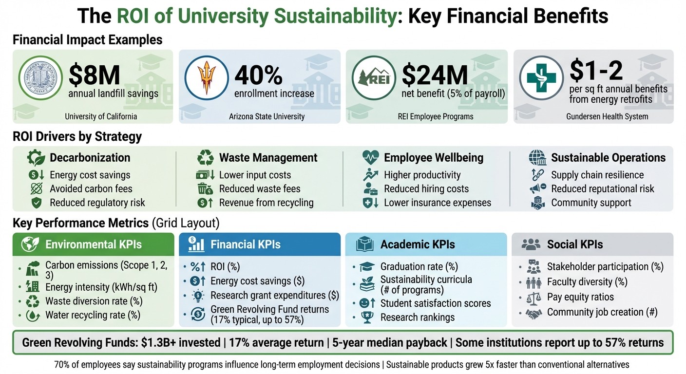 ROI of University Sustainability Initiatives: Key Financial Benefits and Metrics