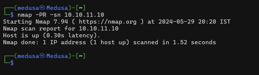 Nmap Scan