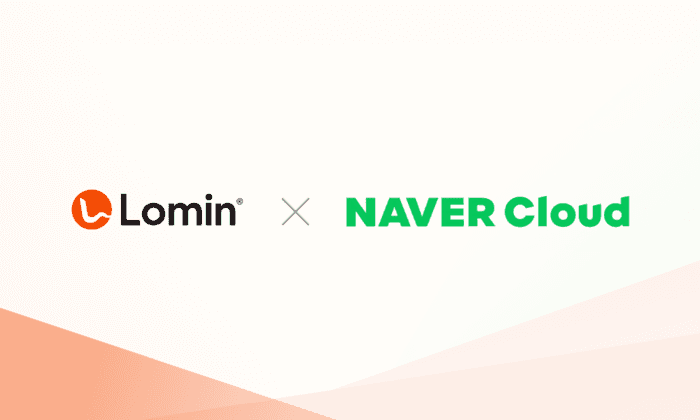로민과 네이버클라우드 로고, 제공 로민