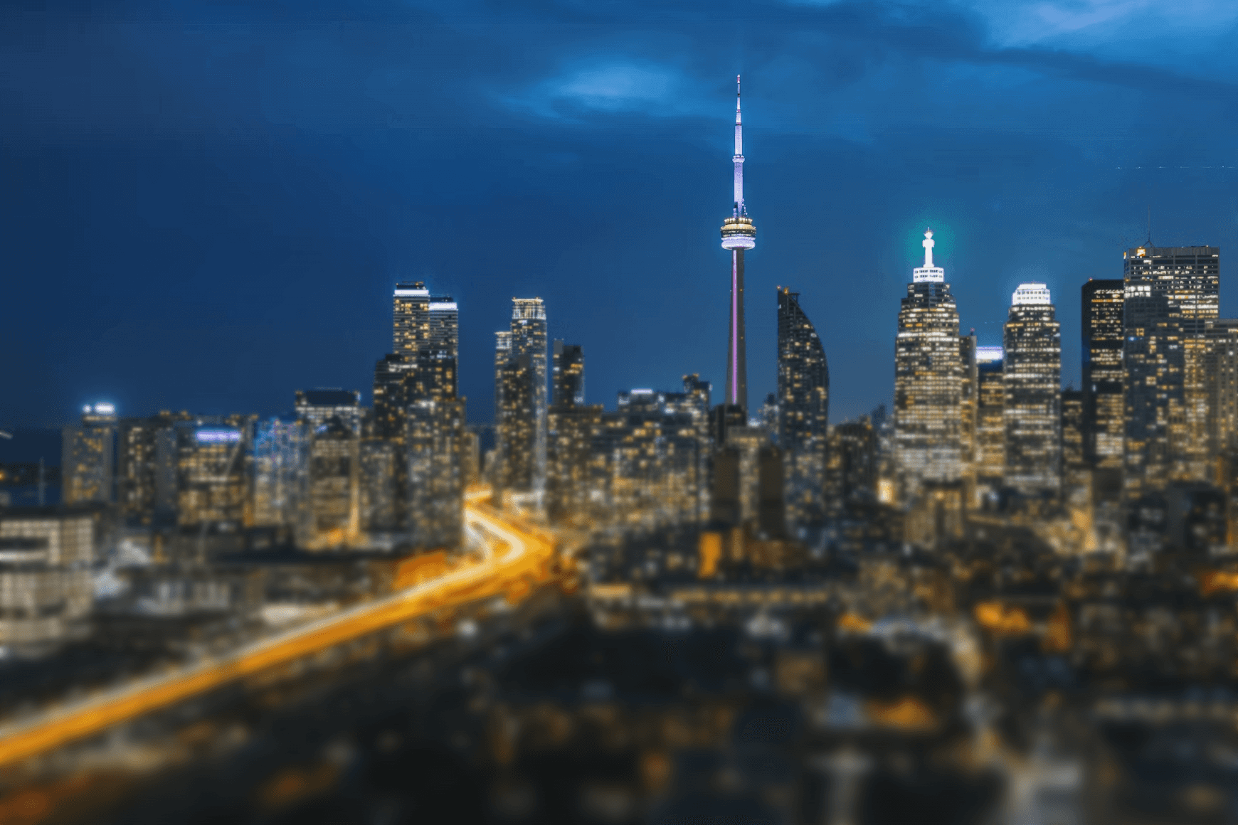 high-angle photography of city