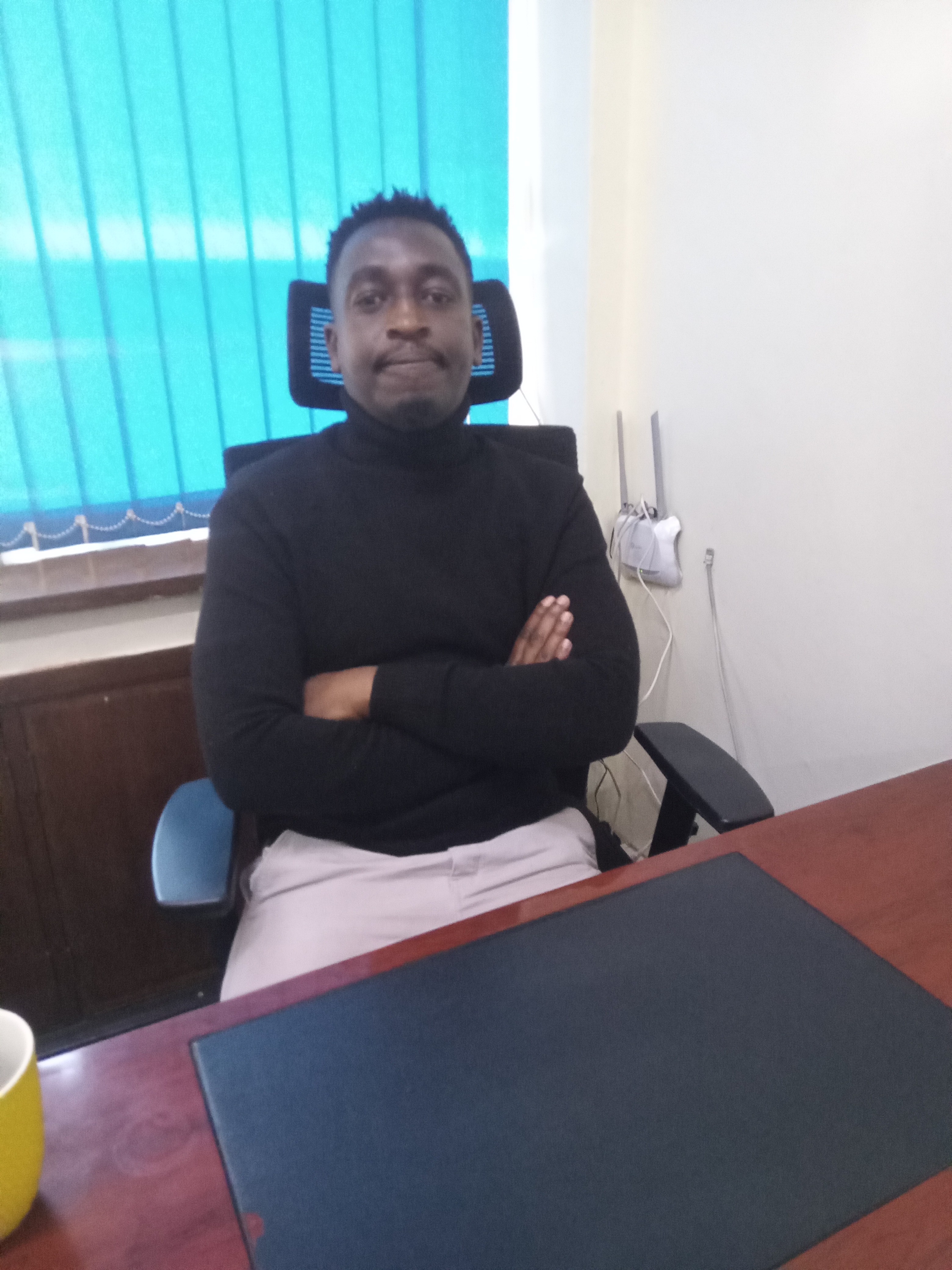 Portrait of portfolio creator