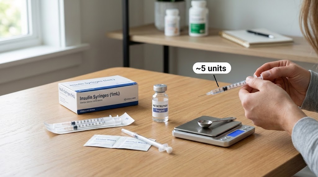 Retatrutide microdosing