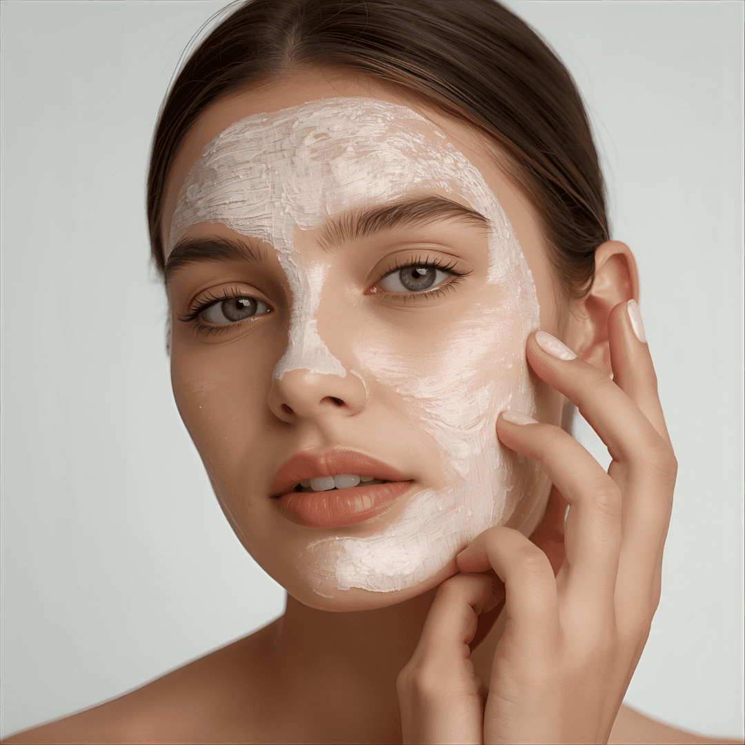 skin care woman face