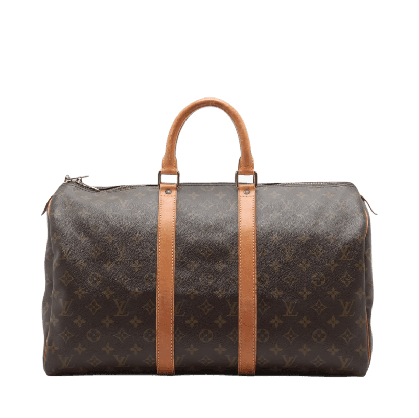 Louis Vuitton Monogram Keepall 45 Travel Boston Bag