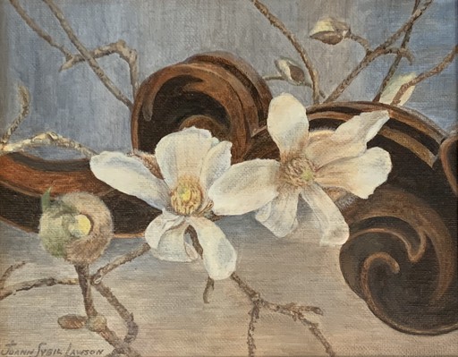 Painting of Flowers Joann lawson