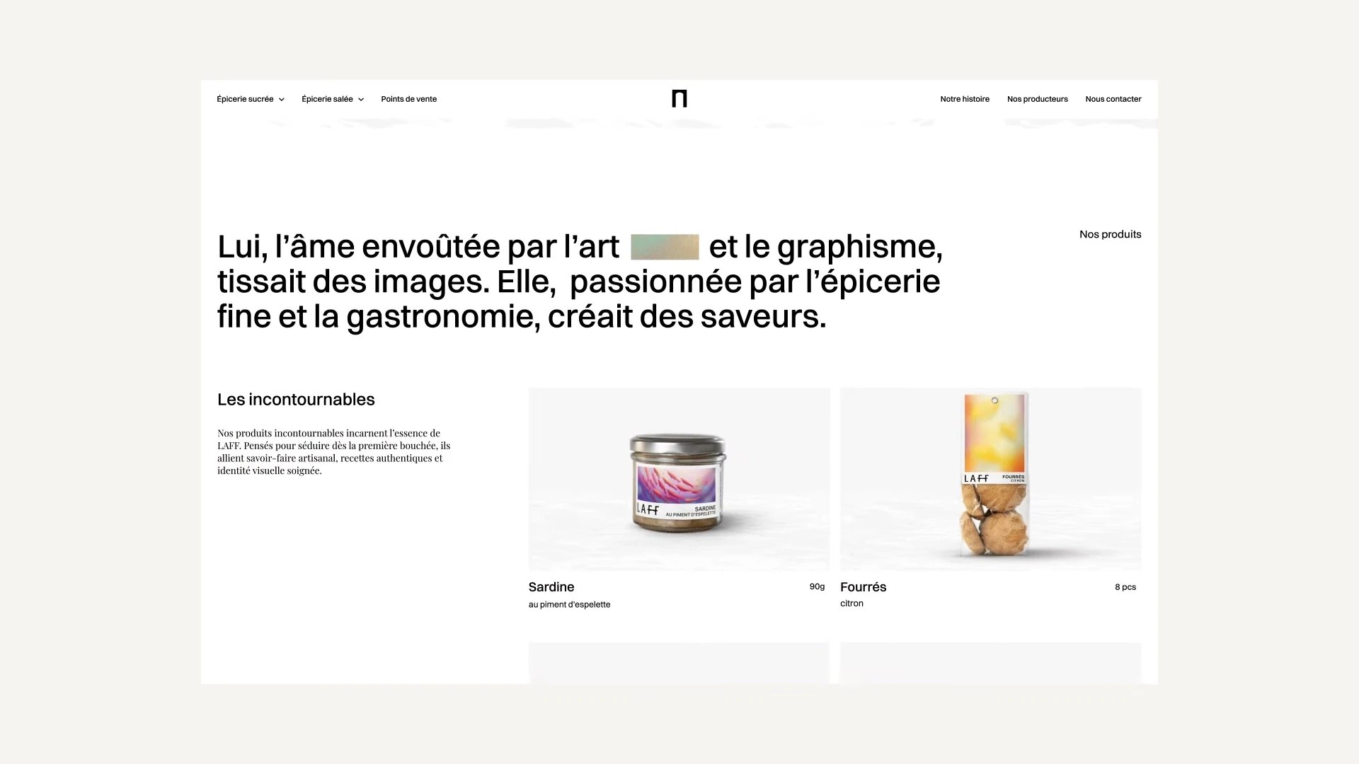 Detail d'une interface web sur mesure et webdesign oriente conversion par notre agence rennaise.