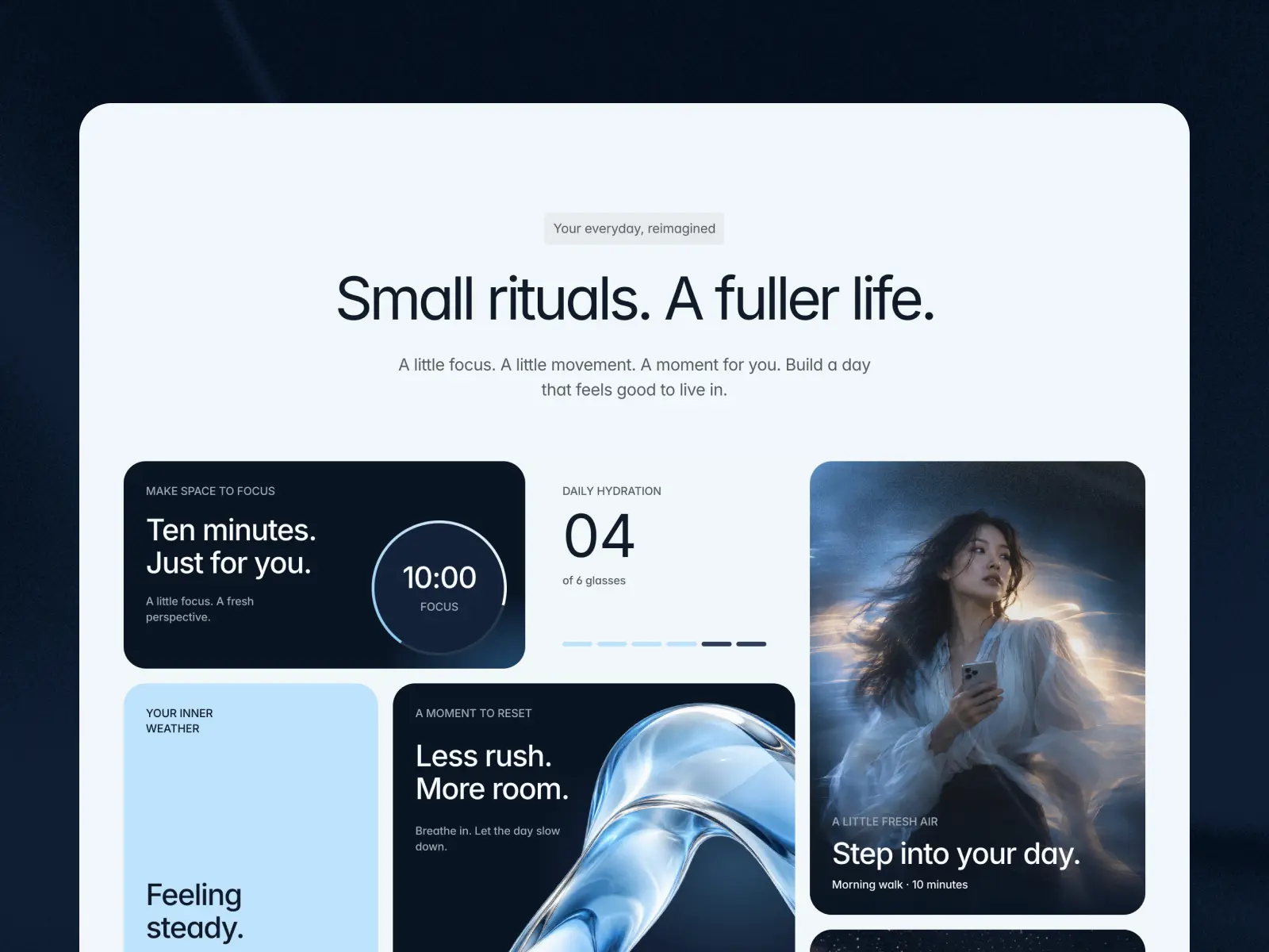 Ritmere Framer template — website layout preview 2