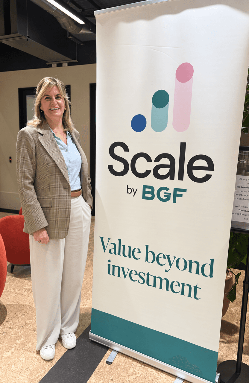 Victoria Hamblin leading the conversation on customer growth engine at te BGF GTM Forum in 2026