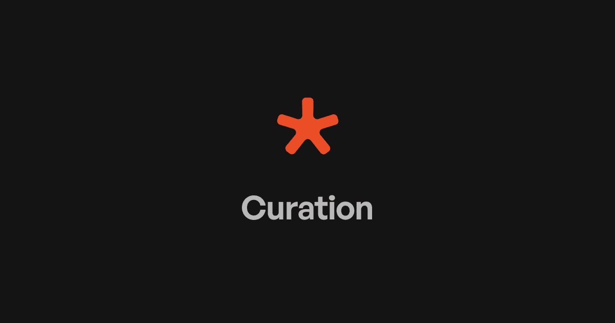 Curation - Product That We Love